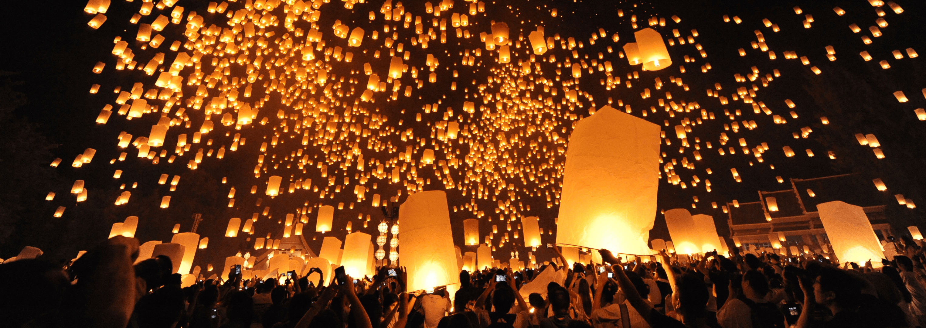 Tailândia - Festival das Lanternas